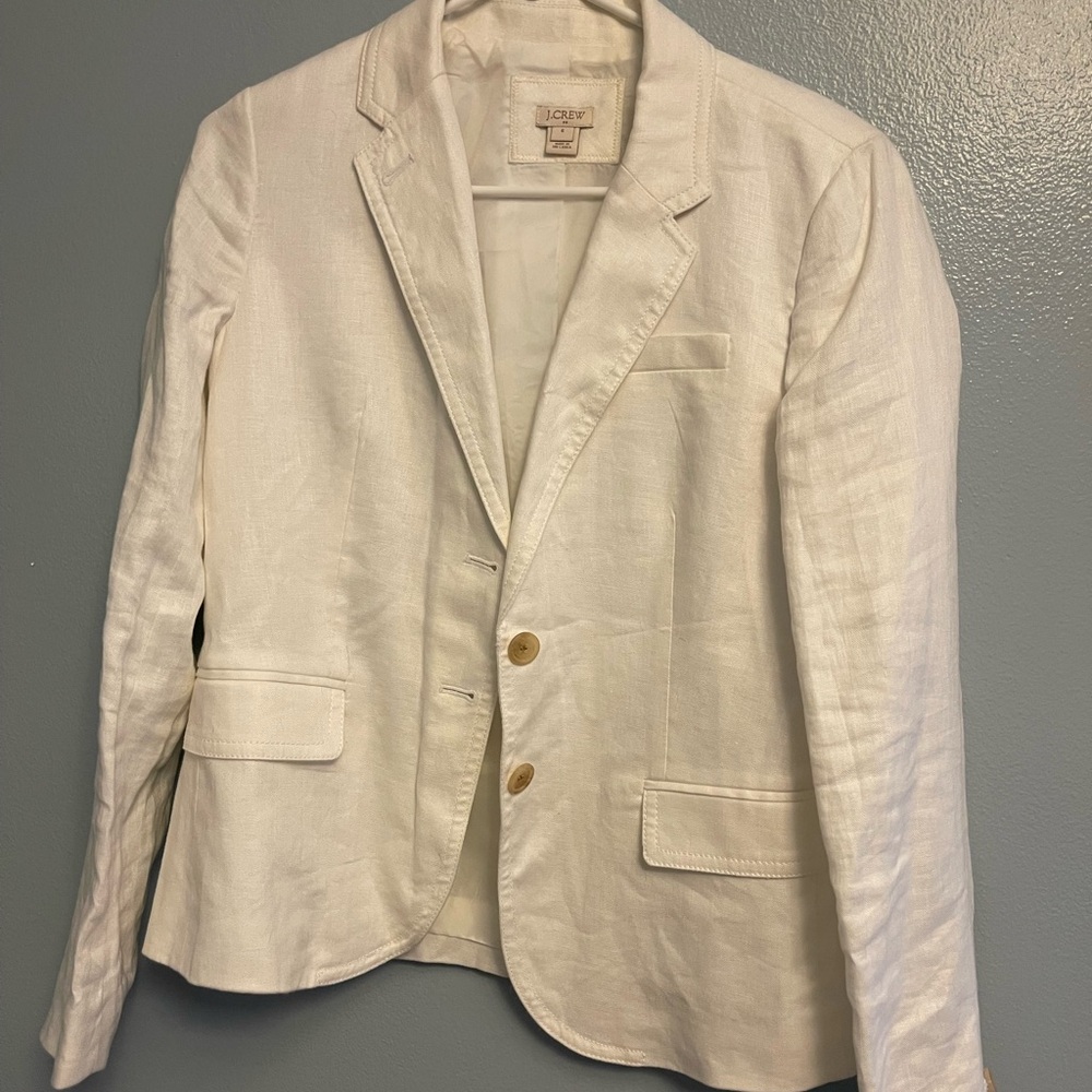 J. Crew Men's Cream Blazer
